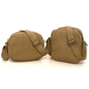 Wholesale vintage canvas sling bags for women crossbody cotton smell proof shoulder bag custom logo