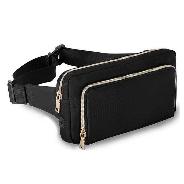Customized Fashion Waterproof Travel Walking Work Chest Bag Cross Adjustable Strap Phone Running Belt Waist Bag for Women Men
