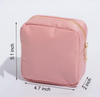 Wholesale Customised Portable Waterproof Women Travel Cosmetic Pouch Makeup Organizer with Zipper for Girls