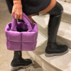 Wholesale Waterproof Padded Quilted Tote Bag Women Puffy Handbag