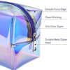 Fashion Hot Sale Laser Transparent PVC Clear Makeup Bag Travel Cosmetic Carrying Pouch