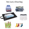 5 Pack Waterproof Colorful Women And Men Portable Shoe Bag Hiking Travel Camping Shoe Laundry Bag Organizer