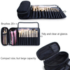 Private Label Portable Brushes Cosmetic bag Roll Up Make Up Brush Organizer Makeup Brush Bag Pouch For Woman, Girls