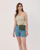 Factory Custom Fashion Designer Mini Cross Body Fanny Pack Bag Long Single Strip Women Lady Yoga Waist Bag