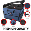 Wholesale Auto Collapsible Box Trunk Boot Organizer for Multi-compartment Outdoor SUV Trunk Organizer Storage