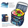 New Designer Custom Painting Hot And Cold Thermal Ice Pack Storage Freezer Office Insulated Cooler Bags Tote