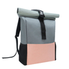 Custom Logo Rolltop Business Laptop Backpacks Bookbags Unisex School Bags Polyester Waterproof Backpack Daypack Large