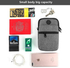 New Designed Multifunctional Travel Cards Keys Organizer Pouch Wallet Passport Holder with Adjustable Straps