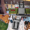 Leak proof large capacity custom logo china made wholesale high quality travel picnic 6 bottle tote wine cooler bag