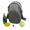 Shoulder strap wholesale waterproof multifunctional insulated wine bottle and glass beer cooler bag with bottle opener