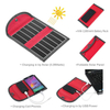Red Popular Factory Price Customized Large Wholesale Smart Backpacks with Solar Panel Battery Charged Waterproof Backpack Bag