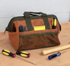 Customized Logo Wide Mouth Tools Bag Work Electrician Tool Kit Organizer Carry Tote Storage Bag for Men
