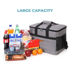 Collapsible Insulated Cooler Bags 30/50/60 Cans Large Lunch Bag Leakproof Soft Portable Cooler Tote Bag for Camping