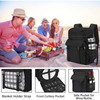 Outdoor Beach Black Traveling Waterproof Food Lunch Insulation Insulated Backpack Thermal Bag Cooler Bags