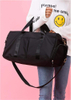 Black Custom Unisex Waterproof Wet Shoe Compartment Dry Weekender Bags Duffel Bag for Outdoor Camping