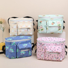 Cute Pattern Promotional Insulated Baby Bottle Breast Milk Outdoor Cooler Bag Leakproof Insulated Lunch Box Reusable Cooler Bag