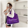 Large Clear Tote Bag Transparent Pvc Tote Shopping Bag Stadium Bag for Security Travel