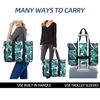 Customized Printing Extra Large Space Utility Tote Bag For Women Travel Portable Nurse Organizer Tote Bag With Pockets