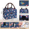 Customized Pattern Cheap Insulated Lunch Bag for Kids Adults Handle Tote Portable Lunch Box Organizer Cooler Bag