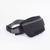 Fanny Pack Personalized Wholesale Running Travelling Waist Bags Eco Friendly RPET Soft Small Cheap Black Bum Bag Fanny Pack Crossbody