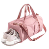 Gym Bag Women with Wet Pocket Shoes Compartment, Sports Travel Duffel Bag Training Handle Shoulder Yoga Bag
