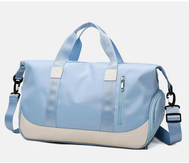 Factory Price China Manufacturer Personalized Duffle Bags Waterproof Nylon Duffel Bag for Women Travel Sport with Shoe Pocket