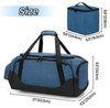 Custom Logo Large Space Workout Overnight Travel Gym Bag with Cooler Bag Weekender Sport Gym Duffel Bag for Man