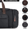 Water Resistant Camping Gym Bag Travel Duffel Bag Canvas Weekend Overnight Carry On Bag for Men