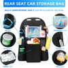 Backseat Car Organizer Kick Mats Back Seat Protector with Touch Screen Tablet Holder Car Back Seat Organizer for Kids