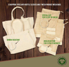 New 100% GOTS Organic Cotton Produce Bags Vegetable Fruits Grocery Mesh Drawstring Shopping Bags With Cloth Bottom