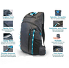 High Quality Lightweight Folding Back Pack Portable Foldable Backpack for Travelling