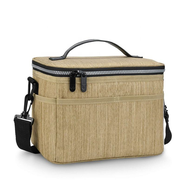 Multi-functional Leakproof Cooler Tote Bag with Shoulder Strap Children School Lunch Box Bag Soft Cooler Bag