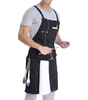 Professional Grade Chef Apron for Men Women,Bib Design for Kitchen Cooking BBQ Grill with Tool Pockets