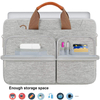 custom 13-14 inch laptop sleeve case with portable handle waterproof business computer laptop bag for women men
