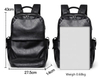 Ready to ship Waterproof PU leather vegan leather backpack with laptop cheap wholesale