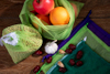 Hot Sale High Quality Green Nylon Mesh Fruit Bags Shopping Vegetable RPET Reusable Produce Single Drawstring Mesh Bag