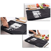 Portable Waterproof Chef Knife Roll Bag Kitchen Culinary Utensil Set Organizer Roll Case With Adjustable Shoulder Strap