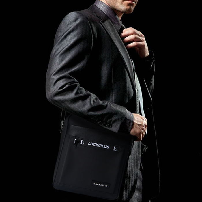 Branded high quality men crossbody sling bag, travel business leather sling bag
