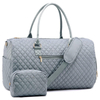 Multifunction Gym Bags Custom Weekend Travel Weekender Bags with Shoe Compartment Sport Gym Duffel Makeup Bag Set