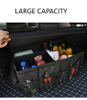 Portable Waterproof Heavy Duty Car Trunk Organizer Car Storage Box Oxford with Logo