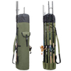 Fishing Pole Bag with Rod Holder Waterproof Fishing Pole Case Rod Bag Fishing Tackle Storage Bag For Men