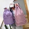 Portable Drawstring Outdoor Camping Waterproof School Bags Backpack Rucksack for Girls Women