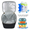 Custom High Grade Tote Breast Milk Cooler Bag Sling Insulated Container For 6 Bottles With Shoulder Strap