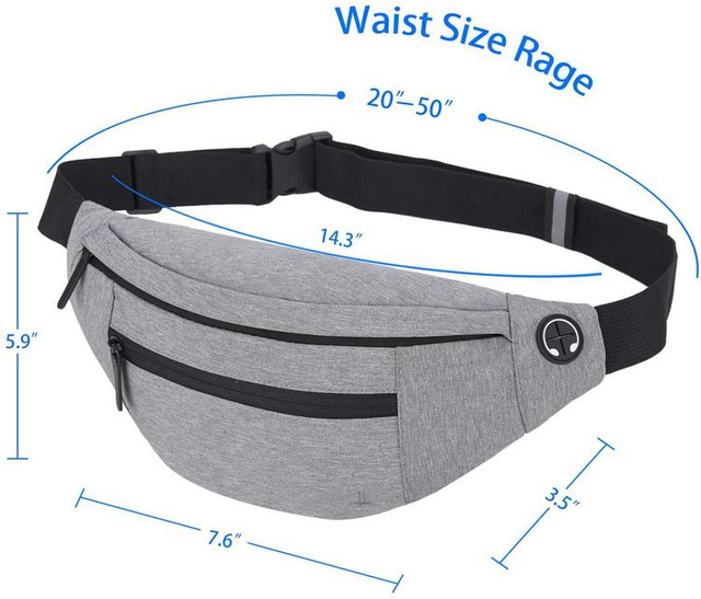 Multi Functional Waterproof Custom Bum Bag Wholesale Mens Fanny Pack Waist Bag 2022