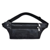 Custom Brand Belt Purse Waist Bag Waterproof Running Fanny Pack PU Leather Bum Bag for Men Women