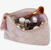 Portable Lady Luxury Quilted Zipper Pouch Cosmetic Bag Women Fashion Travelling Makeup Brush Organizer Make Up Purse