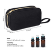 Durable 300D Polyester 10 12 14 Bottles Essential Oil Storage Zipper Pouch Bag Padding With Soft Foam