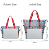 Extra Large Expandable Travel Tote Bag Fashion Printing Folding Sport Duffel Bag