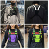 Fashion Chest Rig Bag Men Women Reflective Streetwear Functional Harness Chest Bag Pack Front Waist Pouch Backpack Utility