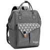 Water Repellent Grey Stylish Laptop Backpack Women 15.6 Inch Travel Backpack for Work Business College School